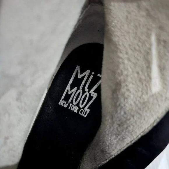 NEW Miz Mooz Noland Knee High Boot Womens EU 41 Black Suede Tall Riding Strappy - Picture 12 of 16
